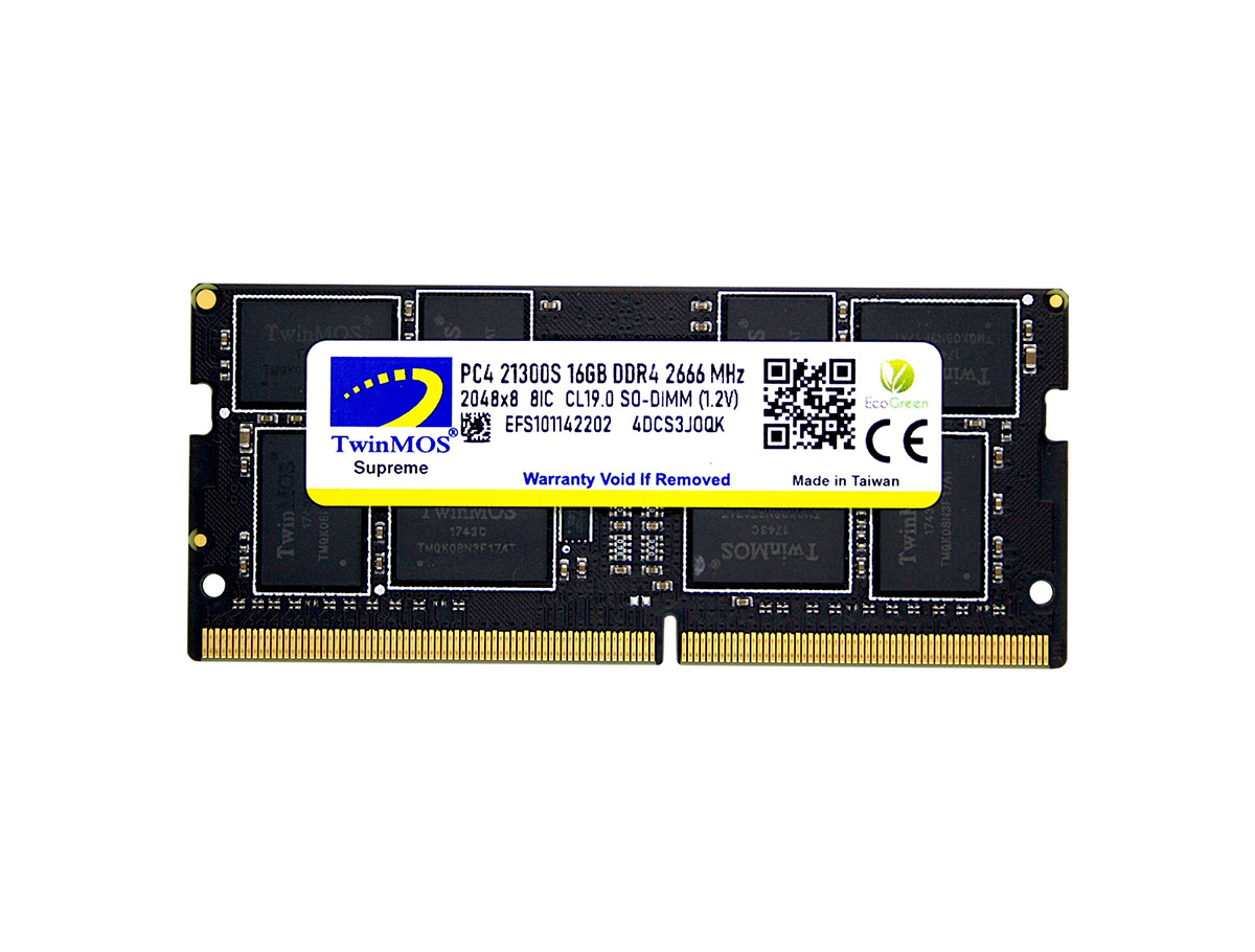 TwinMOS Sodimm 16 GB 2666MHz DDR4  Notebook Ram - MDD416GB2666N