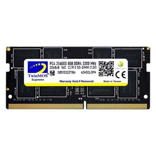 TwinMOS Sodimm 8 GB 3200MHz DDR4 Notebook Ram - MDD48GB3200N