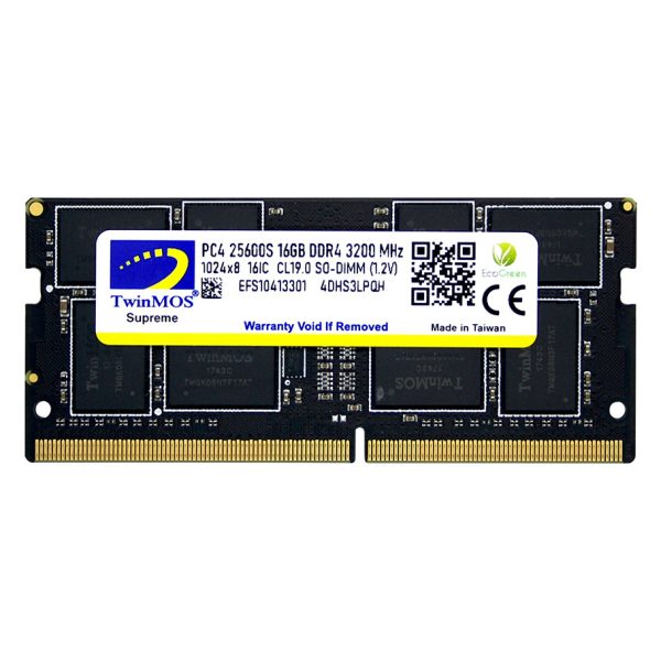 TwinMOS Sodimm 16 GB 3200MHz DDR4 Notebook Ram - MDD416GB3200N