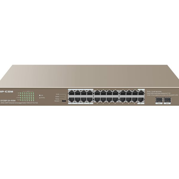 IP-COM G1126P-24-410W 22GE PoE Port (370W)