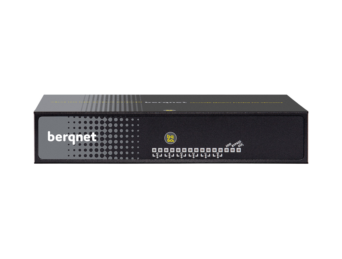 BERQNET BQ60S-UTM-FIREWALL-5651-Hotspot + 1 Yıl Lisans - BQ60S-1