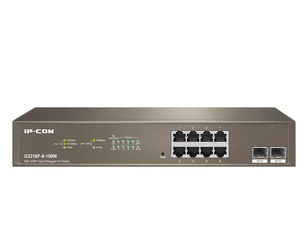 IP-COM G3310P-8-150W 8GE PoE Port (150W)
