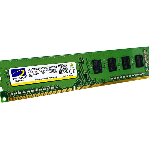 TwinMOS DDR3 8GB 1600MHz 1.5v Desktop Ram - MDD38GB1600D