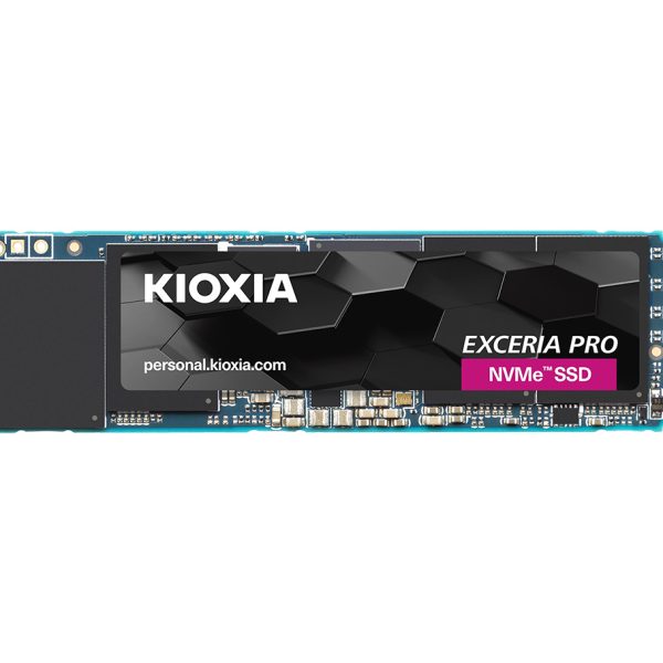 KIOXIA EXCERIA PRO G2 1TB PCIe NVMe Gen4 3D 7300/6400 SSD (M.2 2280) - LSE10Z001TG8