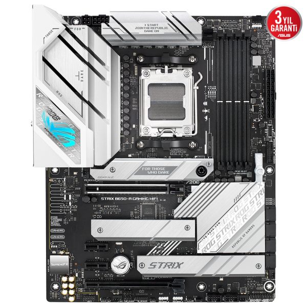 Asus ROG STRIX B650-A GAMING WIFI AMD B650 DDR5 USB3.2 DP/HDMI PCI4.0 AM5 Anakar - Bbi.Isl.Ank.Amd.0033