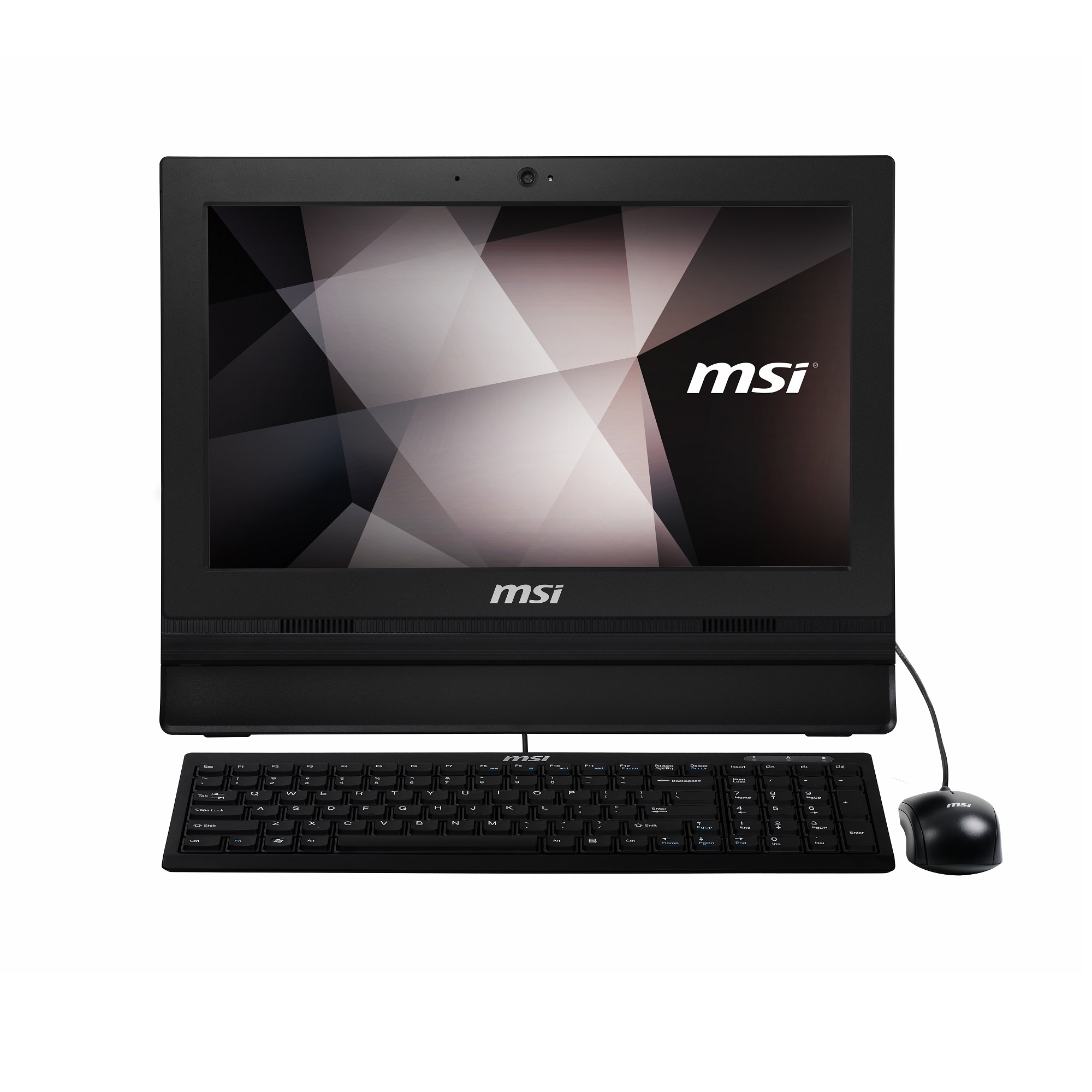 MSI PRO 16T 10M-219XTR [Cel-5205U] 4GB 250GB SSD 15.6" Touch OB VGA FDos Siyah - PRO 16T 10M-219XTR