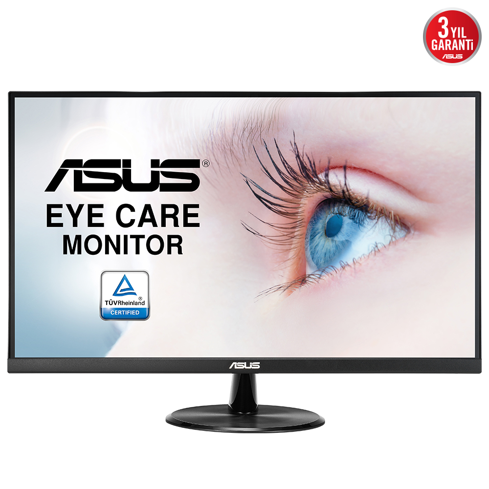 27" Asus VP279HE 1ms 75Hz VGA HDMI Vesa Siyah Monitör - 90LM01T0-B01170