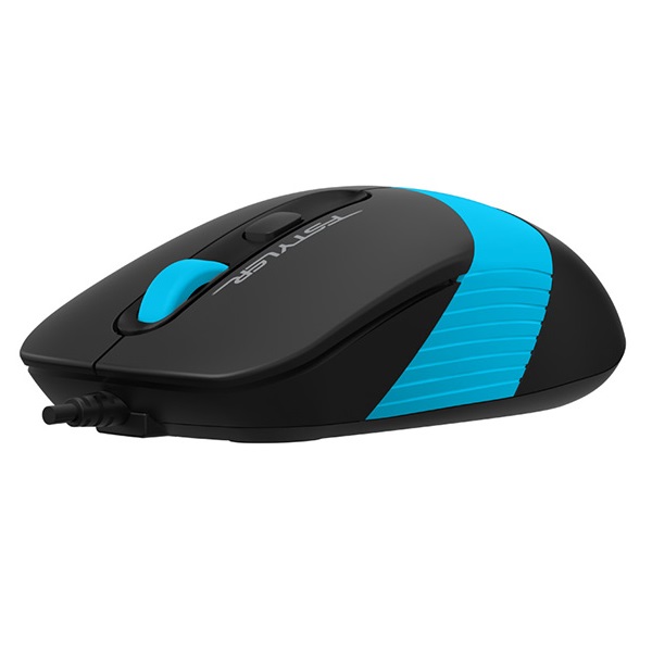 A4 Tech FM10 1600DPI 4 Tuş Optik Kablolu Mavi Mouse - FM10 Mavi