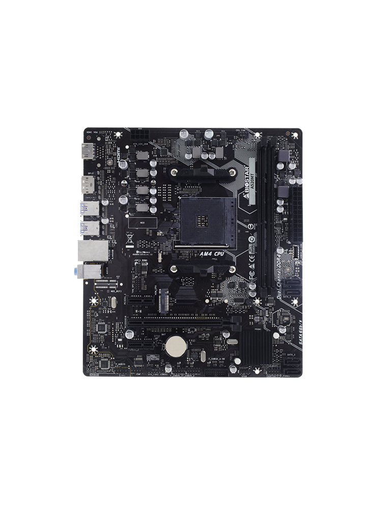 Biostar A520MT AMD A520 DDR4 M2 USB 3.2 DP/HDMI PCI 3.0 AM4 Anakart - Bbi.Isl.Ank.Amd.0058
