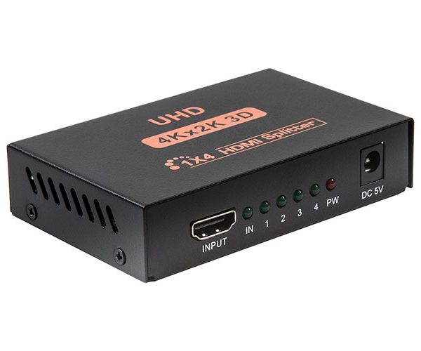 HYTECH HY-LU4 4 Port 4K*2K HDMI Splitter - HY-LU4