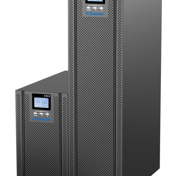 Tescom Teos+ 6 kVA (16x 7AH) 1F/1F (4/8dk) On Line UPS - Guc.Onl.11.6.0001