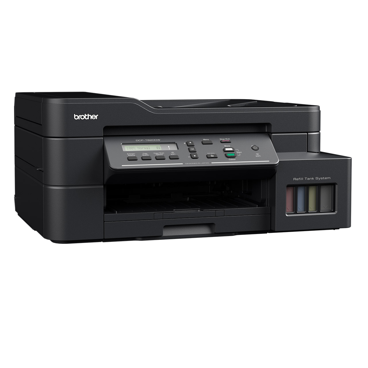 Brother DCP-T820DW [Yaz-Tar-Fot-Wi-Fi] Renkli Inkjet Tanklı Yazıcı - DCP-T820DW