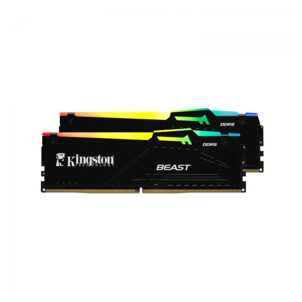 KINGSTON KF564C32BBEAK2-64TR 64GB (2x32) DDR5 6400Mhz Beast RGB Expo PC Bellek - 38907