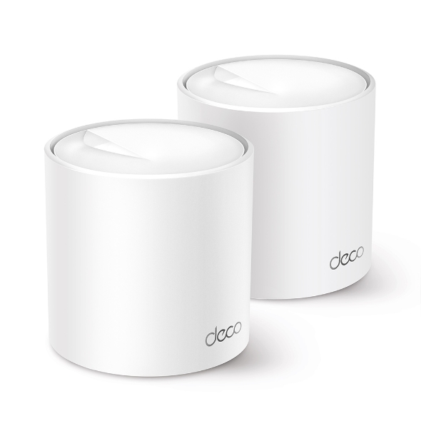 Tp-Link Deco X50(2-pack) AX3000 Whole Home Mesh Wi-Fi 6 System (2X)(Menzil Geniş - Net.Acc.Men.0007