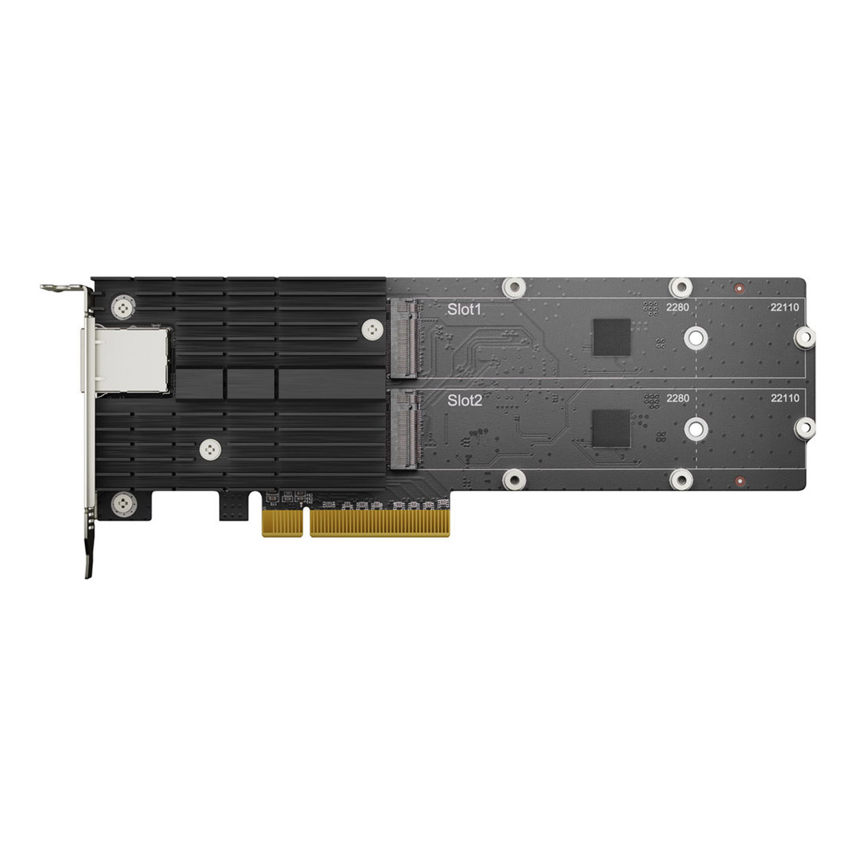 SYNOLOGY E10M20-T1 M.2 SSD + 1x10GbE Lan Card - E10M20-T1