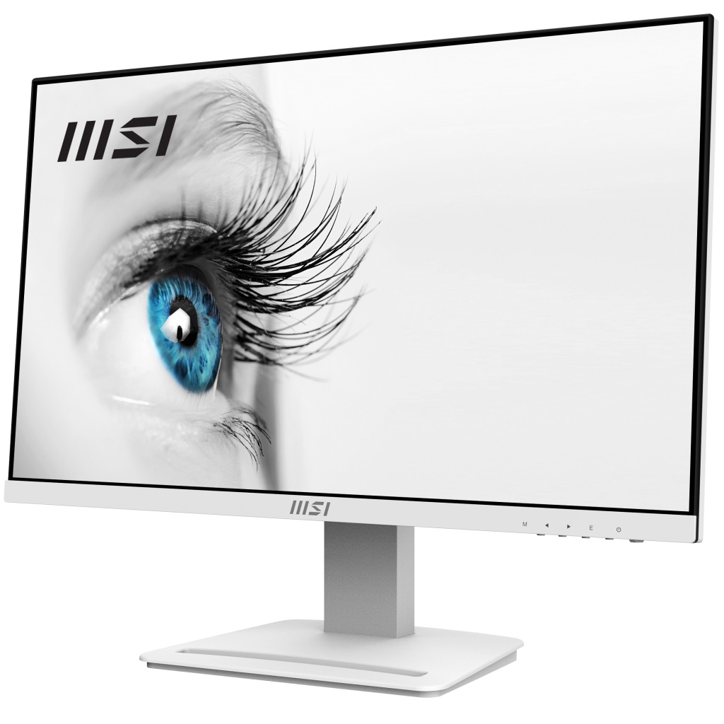 23.8" MSI PRO MP243XW 1ms 100Hz FHD HDMI DP IPS Beyaz Flat Monitör - PRO MP243XW