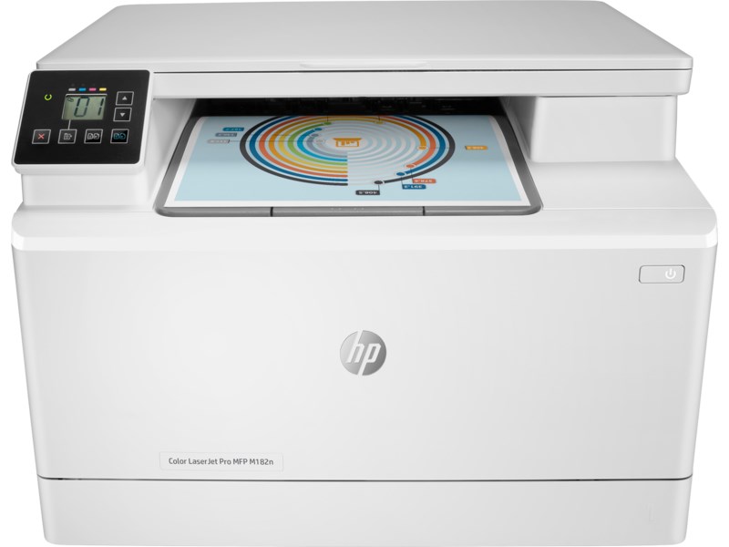 Hp Color LaserJet Pro MFP M182n (7KW54A) - Bas.Ink.Laz.Ofi.0006