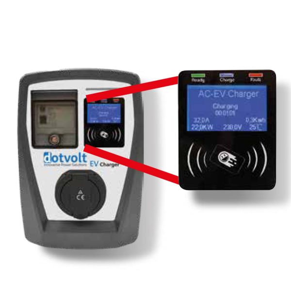 DOTVOLT EV CHARGER 22kW 3 FAZ-AC Elektrikli Araç Şarj İstasyonu - 8683581070970