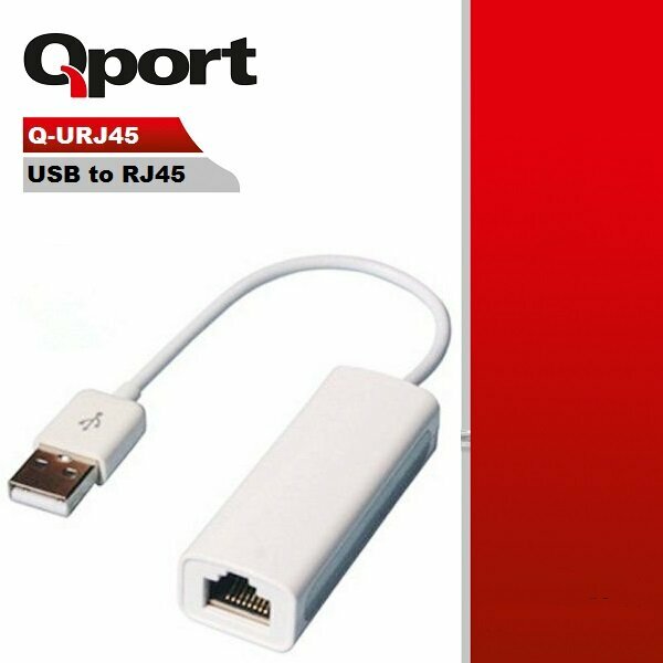 Qport USB to RJ45 Ethernet Çevirici (Q-URJ45) - Q-URJ45