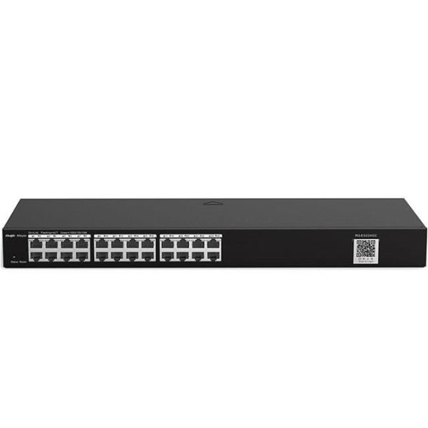 Ruijie Reyee RG-ES224GC 24-Port 10/100/1000 Yönetilebilir Rack Mount Switch - Net.Swi.Swi.Var.0026