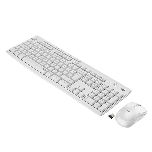Logitech MK295 Kablosuz Klavye Mouse Beyaz (920-010089) - Bbi.Isl.Klv.Sew.0014