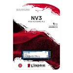 KINGSTON SNV3S 1TB NV3 NVMe 6000/4000MB/s SNV3S/1000G (M.2 2280) - SNV3S/1000G