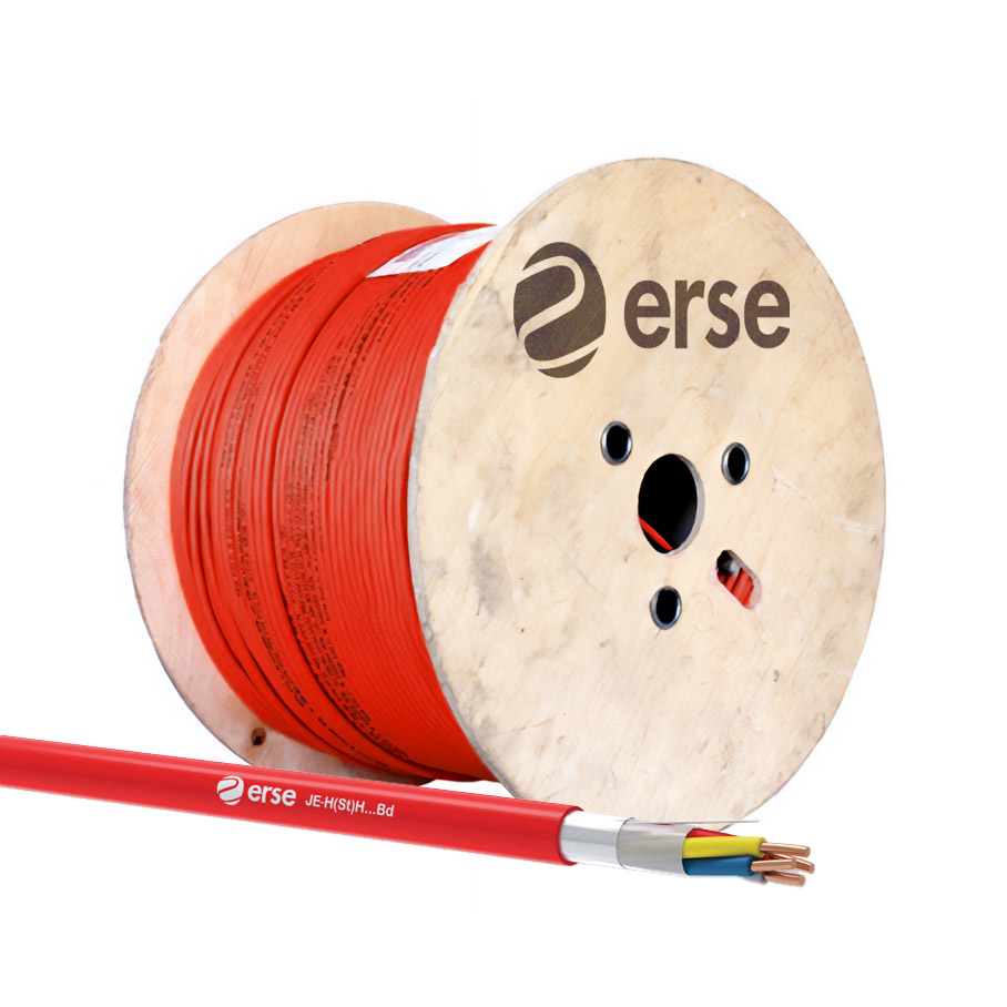 ERSE 2X2X0.80+0.80 JE-H(St)H...Bd 500mt Yangın Alarm Kablosu - MDER015200200080R