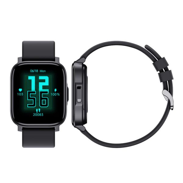 Aukey SW-1S-BK 4.3cm IP68 TFT LCD Parlak Ekran Akıllı Saat(Siyah) - Aks.Tel.0006