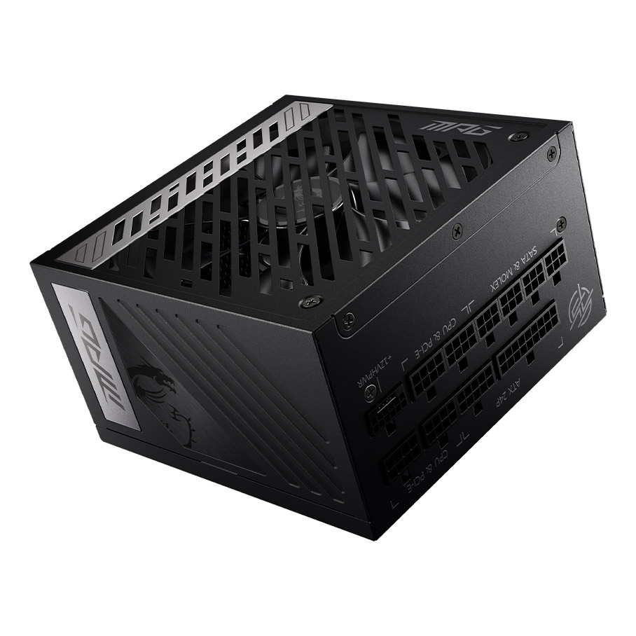 MSI PSU MPG A1000G PCIE5 1000W 80+ GOLD POWER SUPPLY - MPG A1000G PCIE5