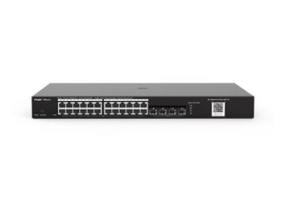 Ruijie Reyee RG-NBS3100-24GT4SFP 24-Port 10/100/1000 4 X SFP Yönetilebilir Rackm - Net.Swi.Swi.Var.0027