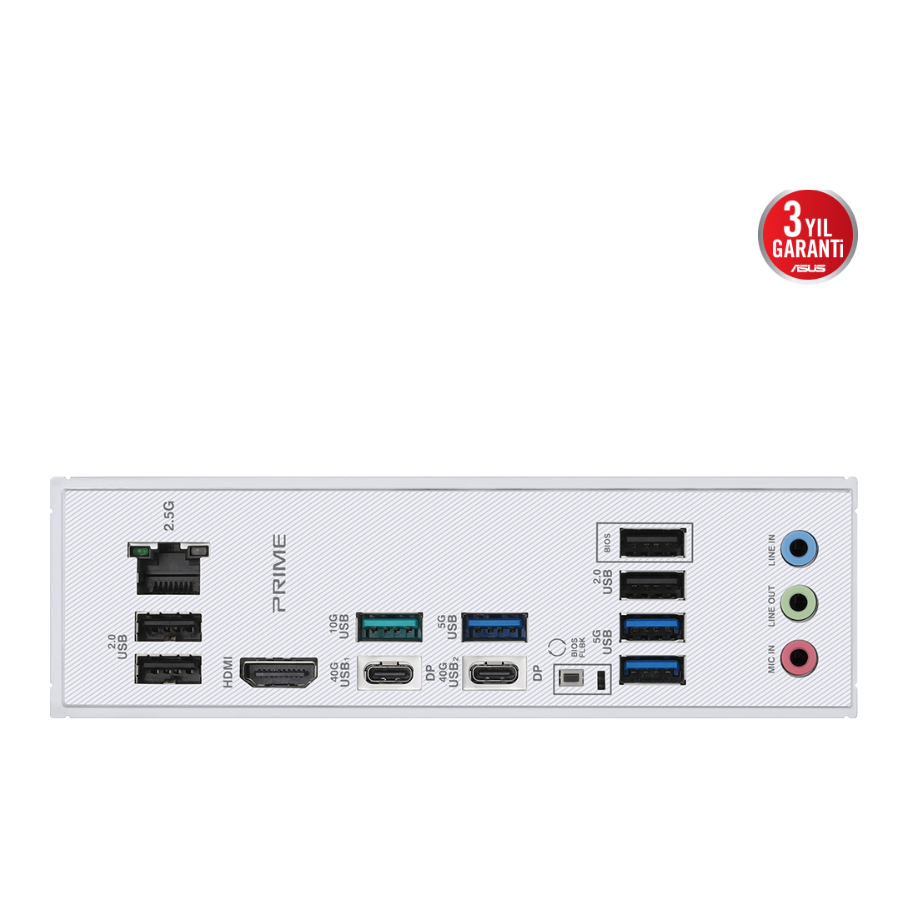 ASUS PRIME X870-P AMD X870 AM5 DDR5 8000 HDMI 2xUSB4 4x M2 USB3.2 AURA RGB 2.5Gb - 90MB1IT0-M0EAY0