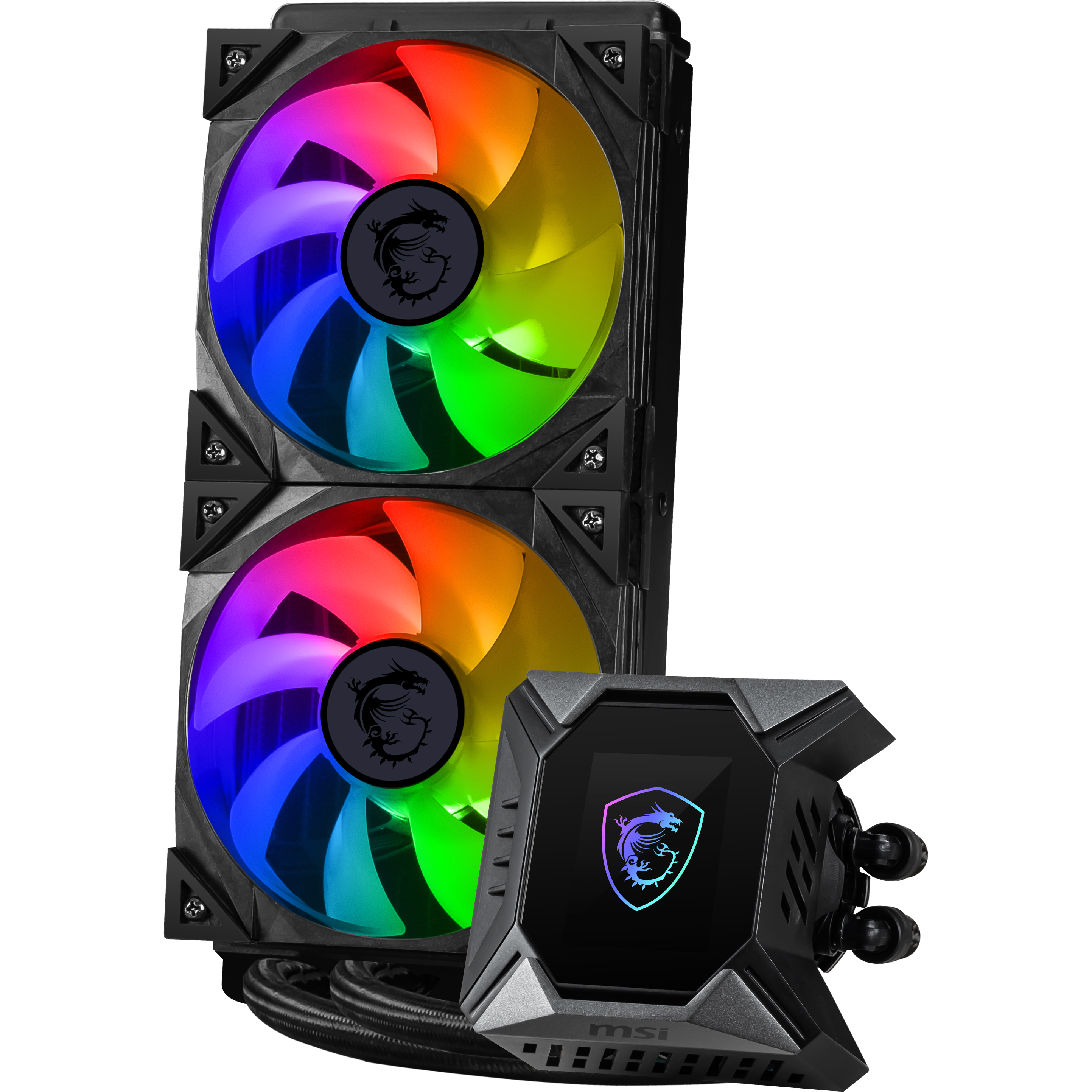 MSI MPG CORELIQUID K240 V2 240mm ARGB 2.4" LCD Ekranlı Sıvı İşlemci Soğutucusu - MPG CORELIQUID K240 V2