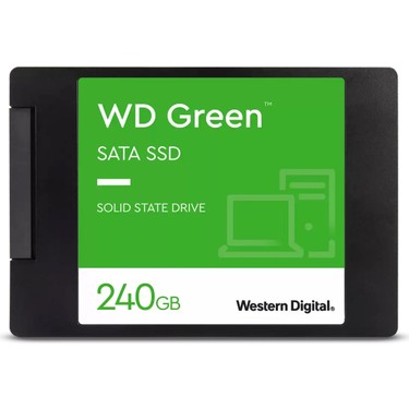 WD 240GB 2.5 7mm SATA 545-545MB/s Green WDS240G3G0A - Bbi.Isl.Dep.Dsd.0018