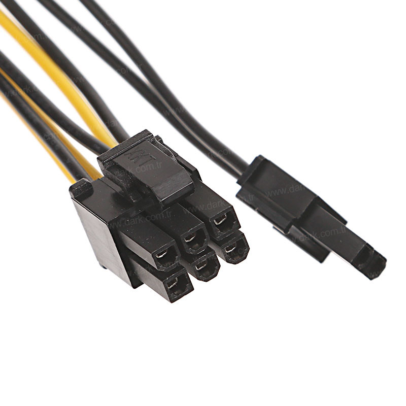 Dark 2x Molex 4Pin to 6+2Pin PCI-E Dönüştürücü Kablo [DK-CB-P104] - DK-CB-P104