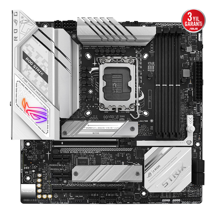 ASUS ROG STRIX B760-G GAMING WIFI 1700P DDR5 SES GLAN DP/HDMI SATA3 USB3.2 mATX - 90MB1EQ0-M1EAY0