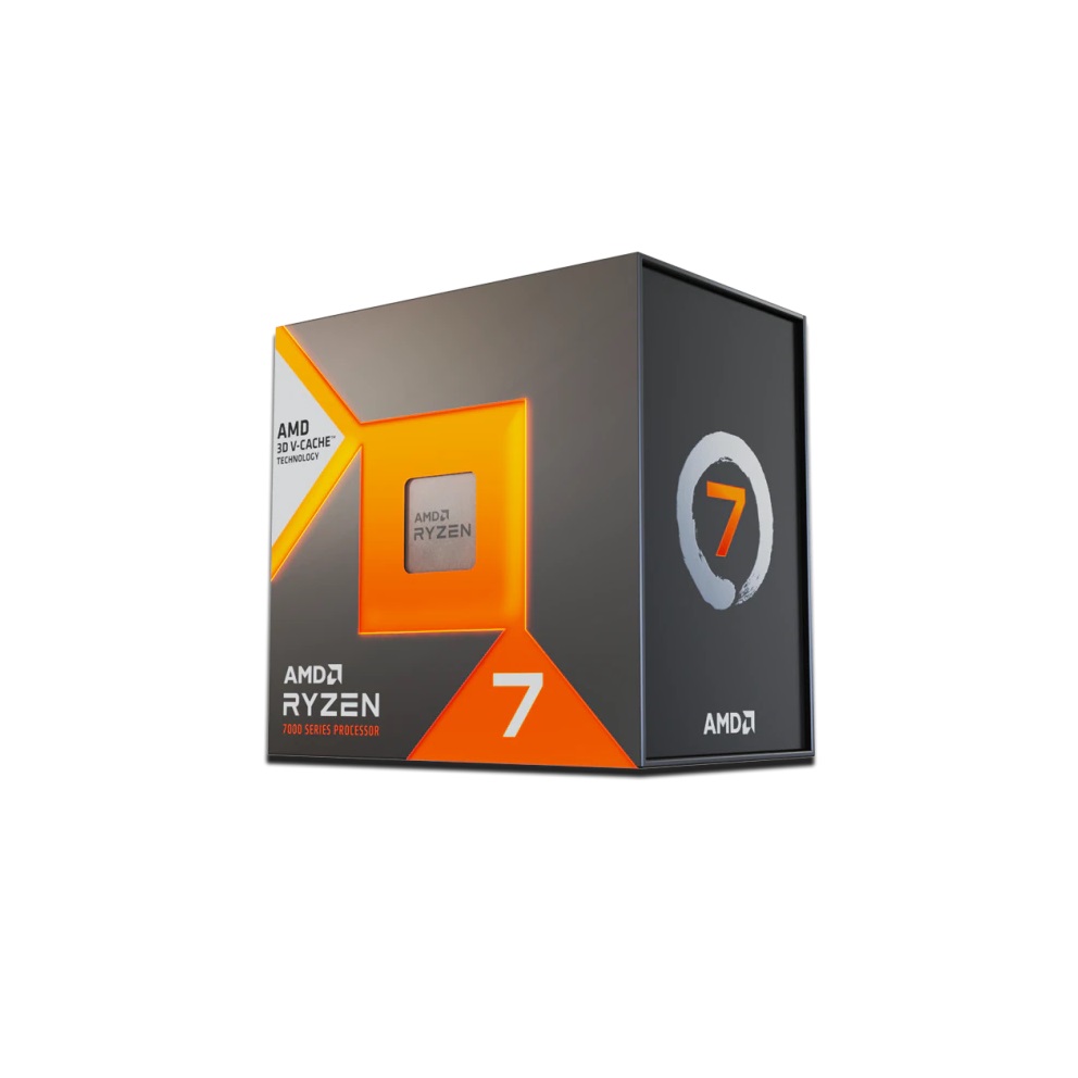 AMD RYZEN 7 7800X3D 4.2GHz 96MB AM5 (120W) NoVGA BOX [Fan Yok] - RYZEN 7 7800X3D Box