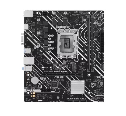 Asus PRIME H610M-K H610 DDR5 M.2 USB3.2 HDMI/VGA PCI 4.0 1700p Anakart - Bbi.Isl.Ank.Int.0095