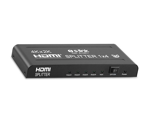 S-LINK SL-LU6214 4 PORT 4K+2K HDMI Splitter Çoklayıcı - SL-LU6214