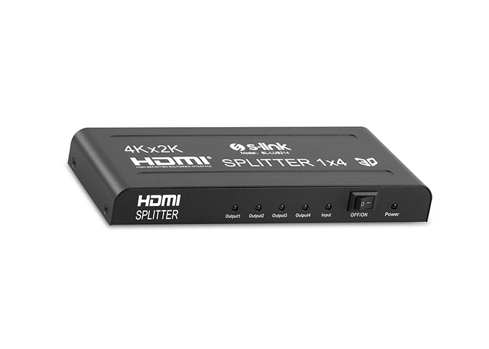 S-LINK SL-LU6214 4 PORT 4K+2K HDMI Splitter Çoklayıcı - SL-LU6214
