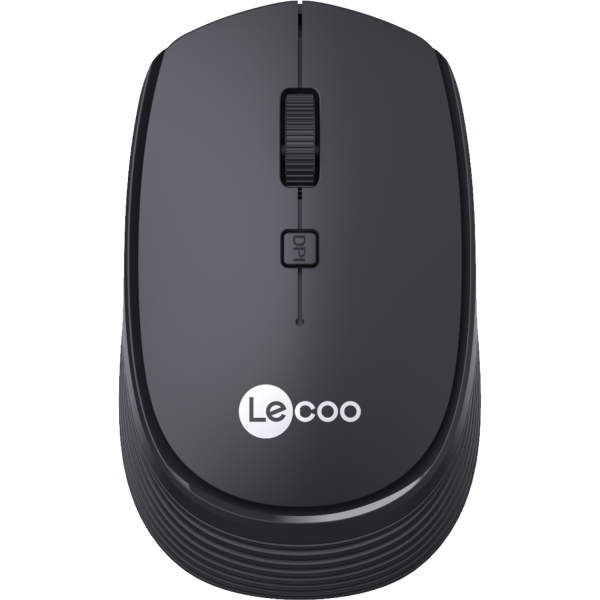 LECOO WS202 SİYAH USB KABLOSUZ MOUSE - WS202_SİYAH