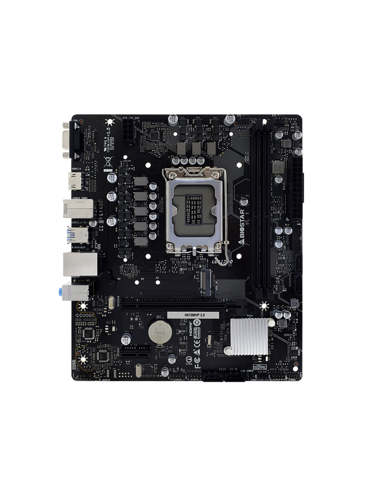 Biostar H610MHP 2.0 H610 DDR4 M2 USB 3.2 HDMI/VGA PCI 3.0 1700p Anakart - Bbi.Isl.Ank.Int.0117