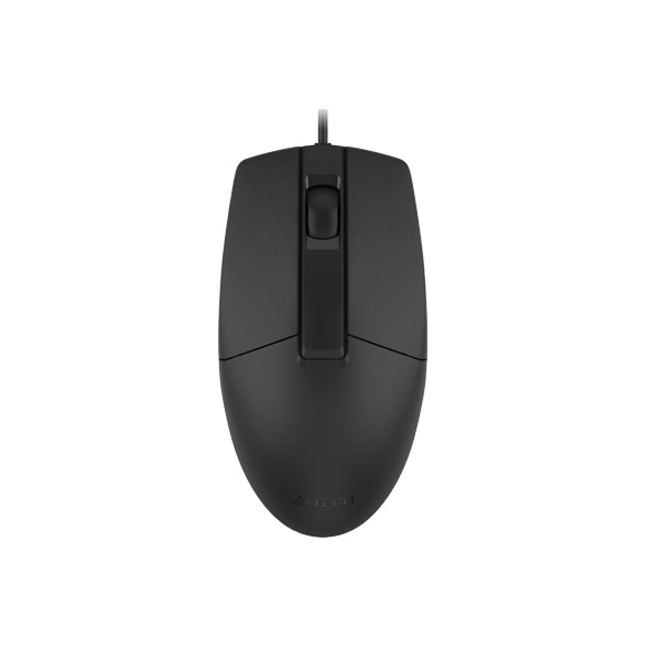 A4 Tech OP-330 1200 DPI USB Optik Siyah Kablolu Mouse - OP-330 USB BLACK