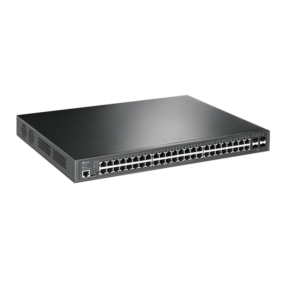 Omada SG3452P JetStream 52-Port Gigabit L2+ Managed Switch 48-Por PoE - Net.Swi.Poe.Var.0030
