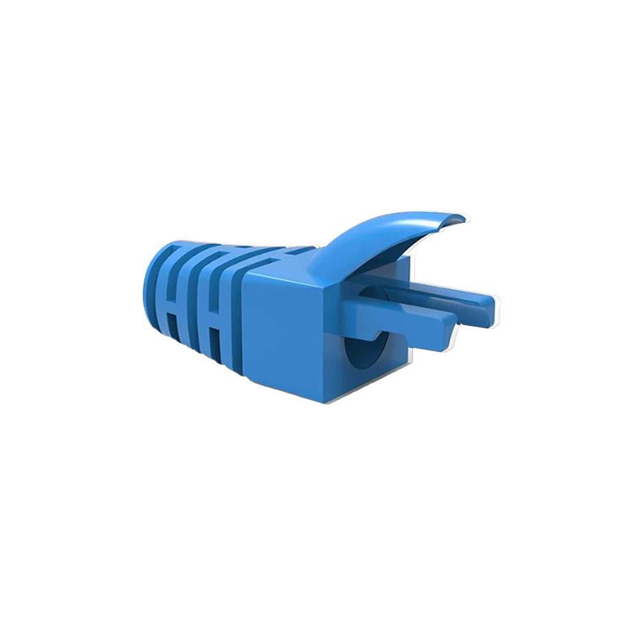 TRKLink PVC RJ45 BOOTS KONNEKTÖR MAVİ JACK KILIFI 50 'li PAKET - TRKLBOMA