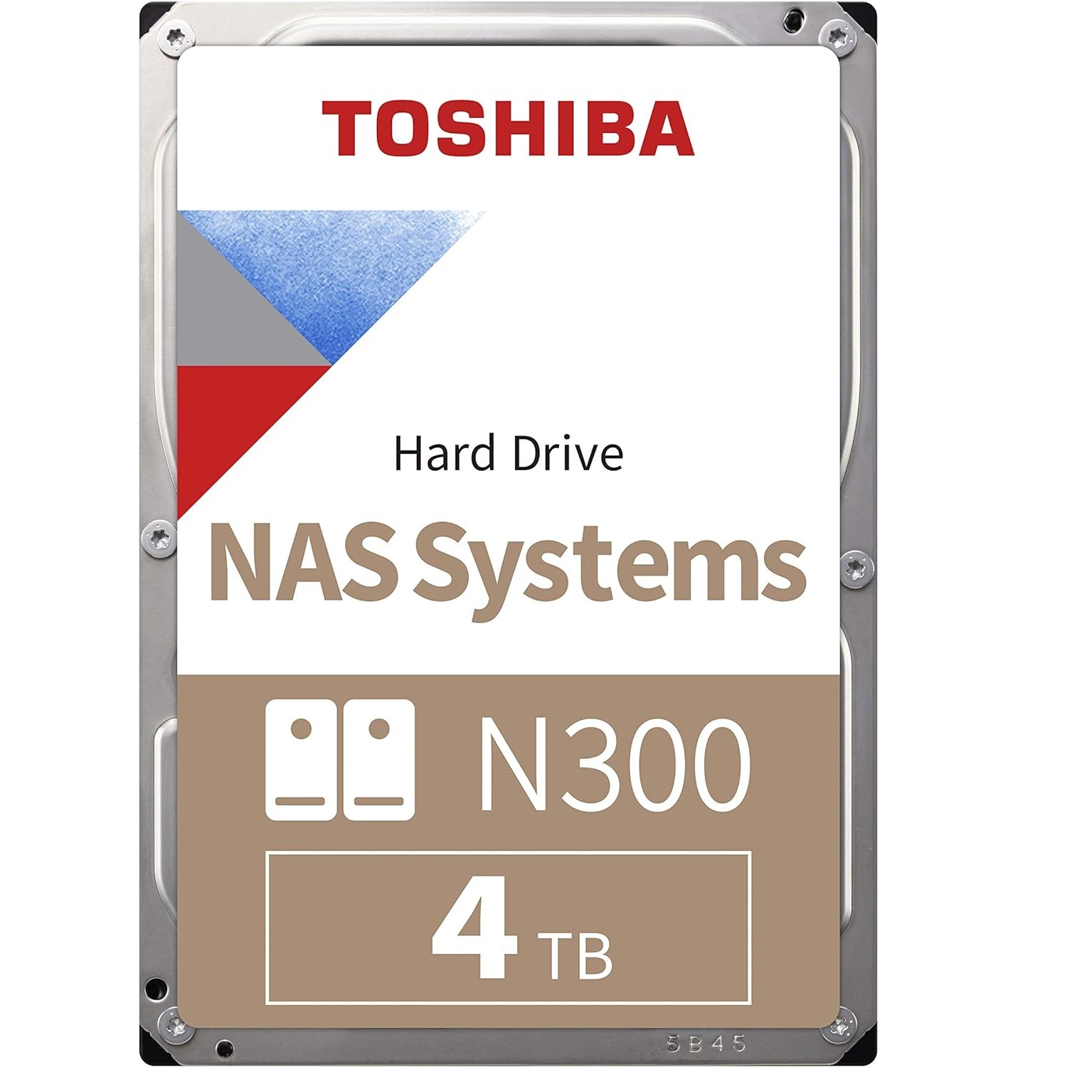 Toshiba 4TB N300 Sata3 7200Rpm 256MB 7/24 Nas Hdd (HDWG440UZSVA) - HDWG440UZSVA