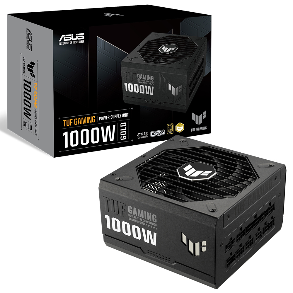 Asus TUF-GAMING-1000G 80+ GOLD 1000W Modüler ATX 3.0 Uyumlu ( 10 Yıl Garanti ) - Bbi.Isl.Kas.Psu.0021