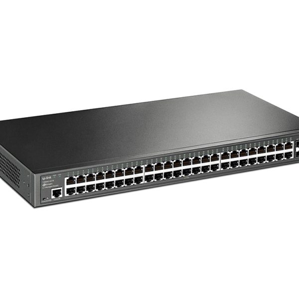 Omada SG3452 JetStream 48-Port Gigabit L2+ Managed Switch with 4 SFP - Net.Swi.Swi.Var.0028
