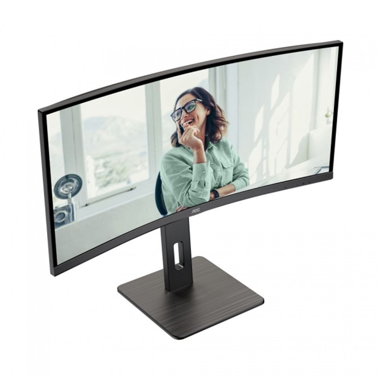 Aoc 34 CU34P3CV (3440x1440) 100Hz 4ms Dp/Hdmi/USB-C VA Kavisli Monitör - Bbi.Isl.Mon.0116