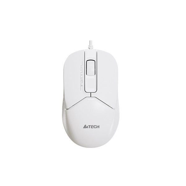 A4 Tech FM12 1000DPI Optik USB Kablolu Beyaz Mouse - FM12 Beyaz