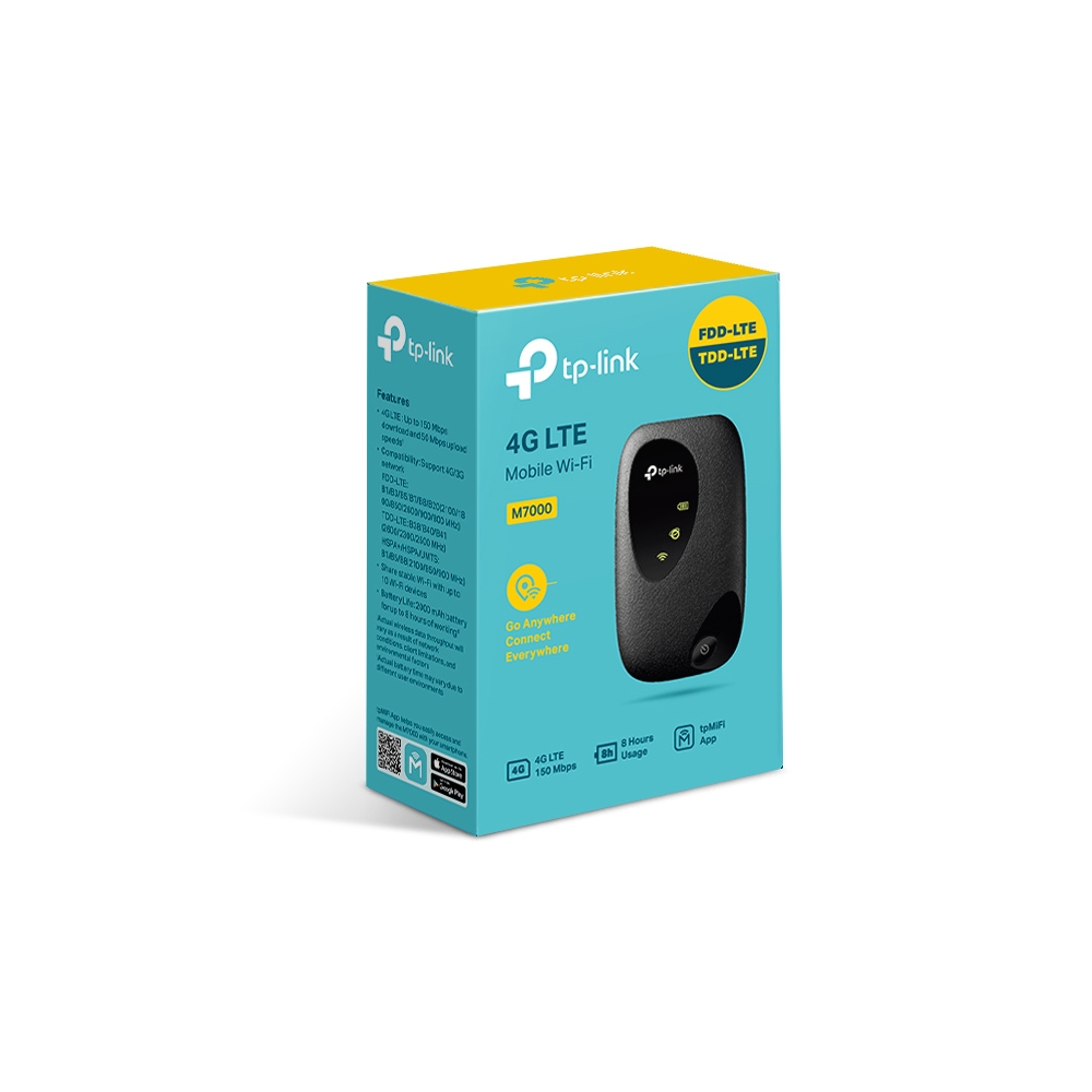 TP-Link M7000 4G LTE Mobil Wifi Router - M7000